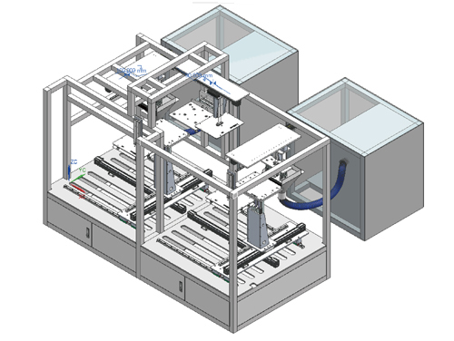 非標自動（dòng）化銀膜撕離機
